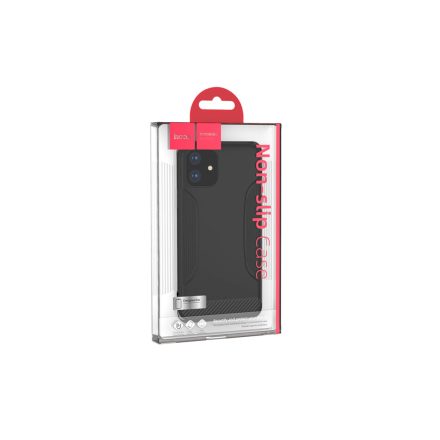 TPU 0,9 mm vastag műanyagtok iPhone 11 Pro Hoco Warrior fekete