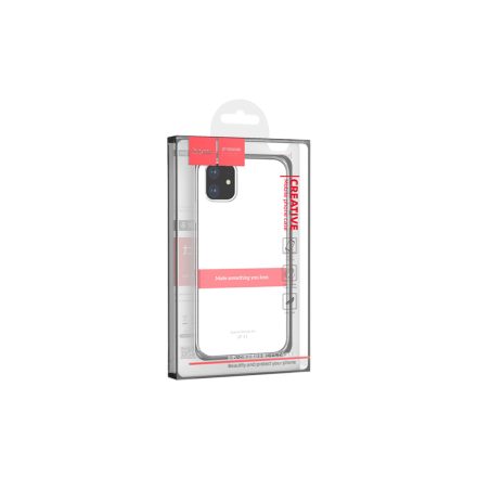 TPU 0,8 mm vastag műanyagtok iPhone 11 Pro Max Hoco Light átlátszó