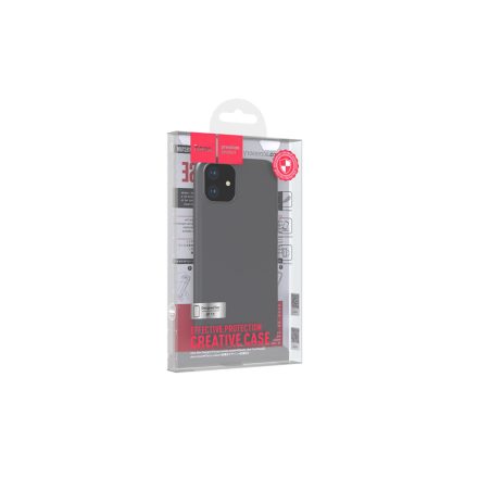 TPU szilikontok iPhone 11 Pro Max Hoco Fascination  0,8 mm vastag fekete