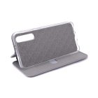 Smart Diva fliptok Xiaomi Mi 9 SE ívelt mágneses oldalra nyíló tok grafit