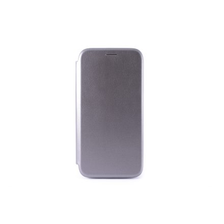 Smart Diva fliptok LG K50/Q60 ívelt mágneses oldalra nyíló tok grafit
