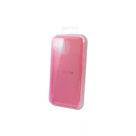   Matt TPU plexi telefontok fényes szélekkel iPhone 11 Pro Max pink