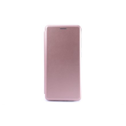 Smart Diva fliptok Samsung Galaxy A30S A307F/A50 A505F ívelt mágneses oldalra nyíló tok rose gold