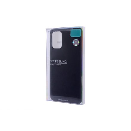 TPU műanyagtok Samsung Galaxy S20 G980F Mercury Soft Feeling fekete