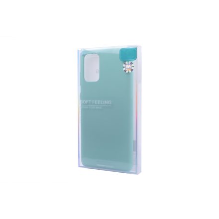 TPU műanyagtok Samsung Galaxy S20 G980F Mercury Soft Feeling mentazöld