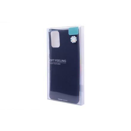 TPU műanyagtok Samsung Galaxy S20 G980F Mercury Soft Feeling sötétkék