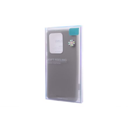 TPU műanyagtok Samsung Galaxy S20 Ultra G988F Mercury Soft Feeling szürke
