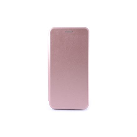 Ívelt mágneses oldalra nyíló tok Samsung Galaxy S20 G980F rose gold
