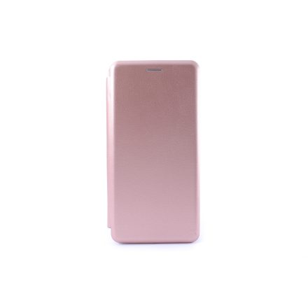 Smart Diva fliptok Nokia 7.2 ívelt mágneses oldalra nyíló tok rose gold