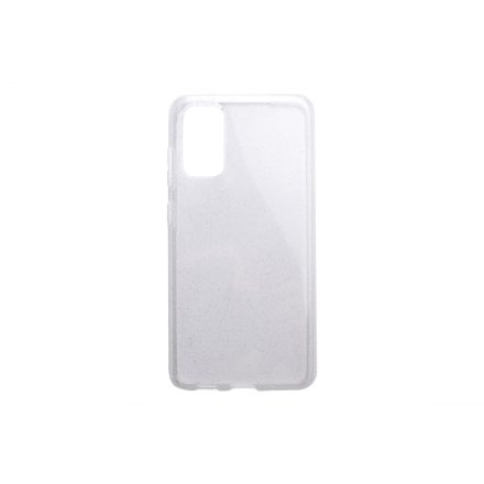 Csillogós TPU telefontok Samsung Galaxy S20 G980F átlátszó