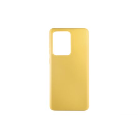 Gumis TPU Műanyagtok Samsung Galaxy S20 Ultra G988F TJ sárga