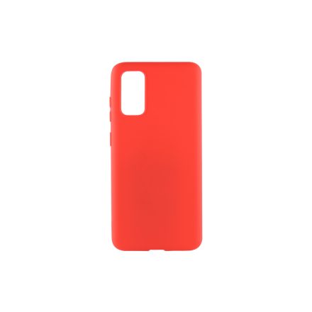 Matt TPU Műanyagtok Tok Samsung Galaxy S20 G980F Piros