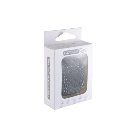 Köves tok Airpods fekete