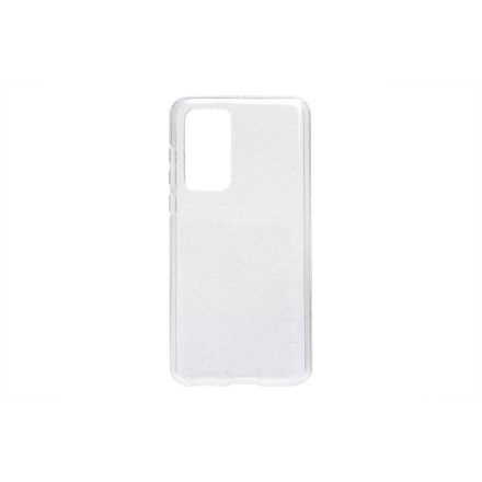 Csillogós TPU telefontok Huawei P40 átlátszó