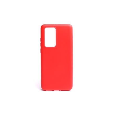 Gumis TPU műanyagtok Huawei P40 TJ piros