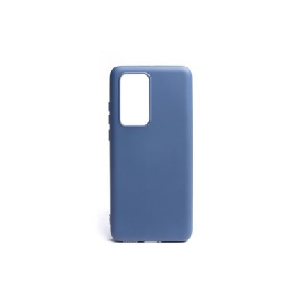 Gumis TPU műanyagtok Huawei P40 TJ sötétkék