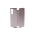 Smart Diva fliptok Huawei P40 ívelt mágneses oldalra nyíló tok grafit