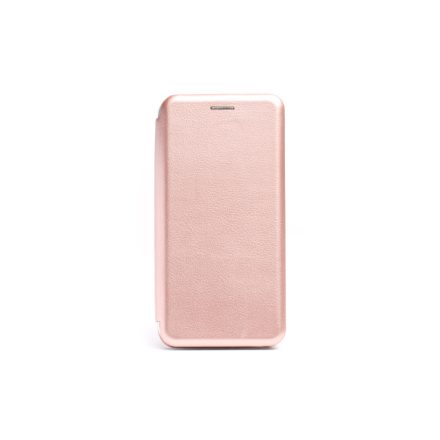 Smart Diva fliptok Huawei P40 ívelt mágneses oldalra nyíló tok rose gold