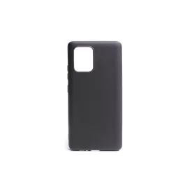   Gumis TPU műanyagtok Samsung Galaxy S10 Lite G770F TJ fekete