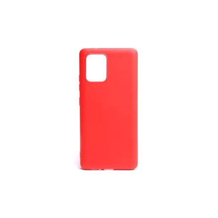 Gumis TPU műanyagtok Samsung Galaxy S10 Lite G770F TJ piros