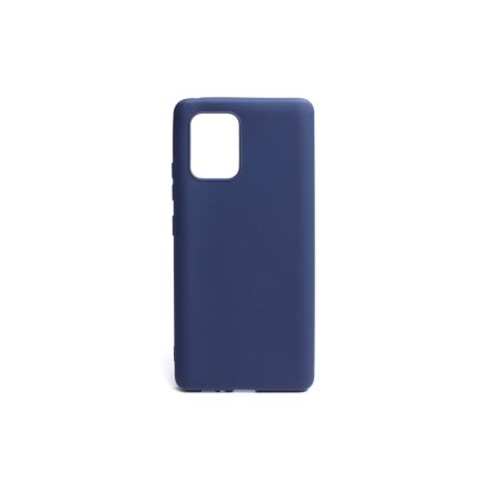 Matt TPU műanyagtok Samsung Galaxy S10 Lite G770F sötétkék