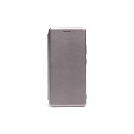 Samsung S10 Lite Smart Diva ívelt mágneses fliptok grafit