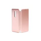 Smart Diva fliptok Xiaomi Mi 9T Pro ívelt mágneses oldalra nyíló tok rose gold