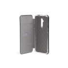 Oneplus 7T Pro Smart Diva ívelt mágneses fliptok fekete