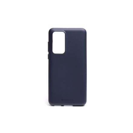 TPU műanyagtok Huawei P40 Mercury Soft Feeling sötétkék