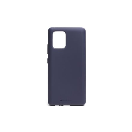 TPU műanyagtok Samsung Galaxy S10 Lite Mercury Soft Feeling sötétkék