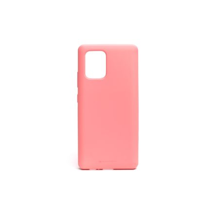 TPU műanyagtok Samsung Galaxy S10 Lite Mercury Soft Feeling pink