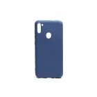 Gumis TPU műanyagtok Samsung Galaxy A11 A115F TJ sötétkék