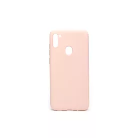   Gumis TPU műanyagtok Samsung Galaxy A11 A115F TJ rózsaszín