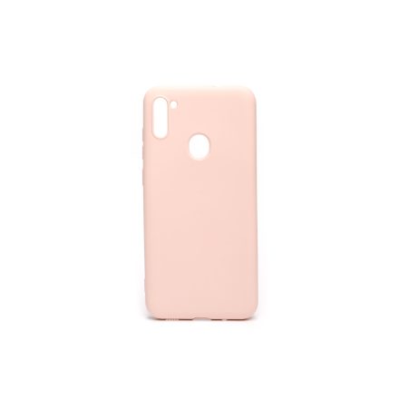 Gumis TPU műanyagtok Samsung Galaxy A11 A115F TJ rózsaszín