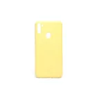 Gumis TPU műanyagtok Samsung Galaxy A11 A115F TJ sárga
