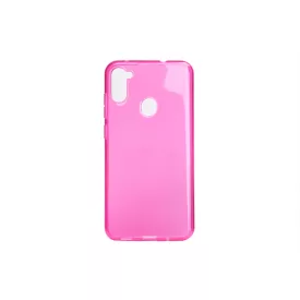 Samsung A11 1,3mm TPU műanyagtok pink