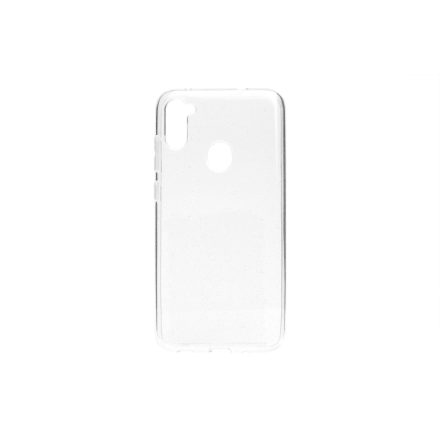 Csillogós TPU műanyagtok Samsung Galaxy A11 A115F átlátszó