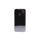 Clear view Samsung Galaxy A11 A115F oldalra nyíló tok fekete