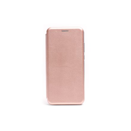 Smart Diva fliptok Xiaomi Mi 10 ívelt mágneses oldalra nyíló tok rose gold