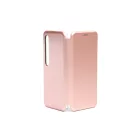 Smart Diva fliptok Xiaomi Mi 10 ívelt mágneses oldalra nyíló tok rose gold