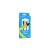 Töltő és adatkábel USB/Type-C csatlakozóval 2.4A 1.2 méter Borofone BU17 Starlight Smart Power Off fekete