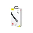 Töltő és adatkábel Lightning csatlakozóval 2.4A 85 cm Baseus Collar Lanyard mintás