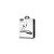 Bluetooth fülhallgató, headset Hoco ES11 Maret fekete