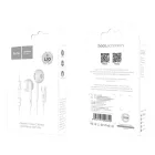Vezetékes fülhallgató, headset Type-C csatlakozóval Hoco L10 Acoustic fehér