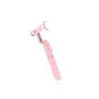Hoco K11 pink Bluetooth tripod selfie bot