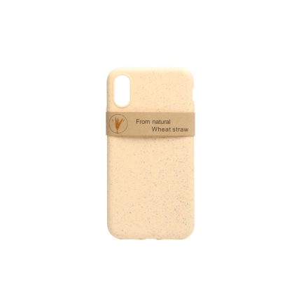 Természetes alapanyagú telefontok iPhone XS Max Zerowaste sárga