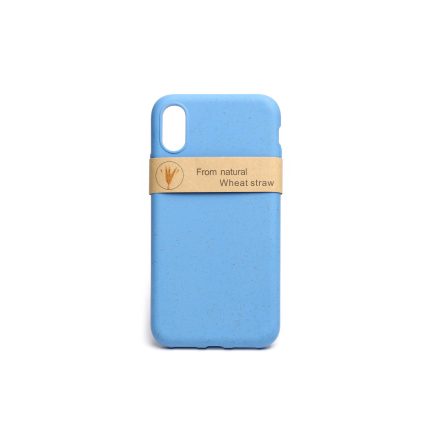 Természetes alapanyagú telefontok iPhone XS Max Zerowaste kék
