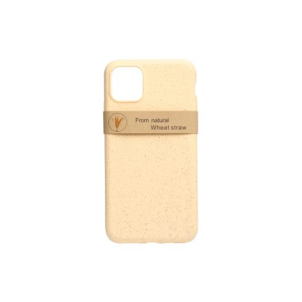 Természetes alapanyagú telefontok iPhone 11 Zerowaste sárga