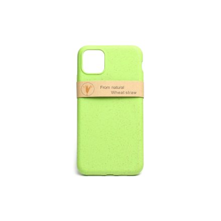 Természetes alapanyagú telefontok iPhone 11 Pro Max Zerowaste zöld