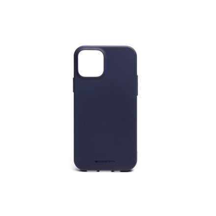 TPU telefontok iPhone 12 Mini Mercury Soft Feeling sötétkék